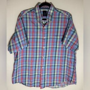Tailorbyrd short sleeve button down shirt • Men’s XL